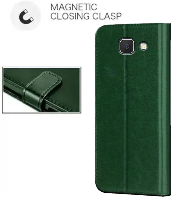 Green_Artificial_Leather_Samsung_Galaxy_On_Nxt_Flip_Cover