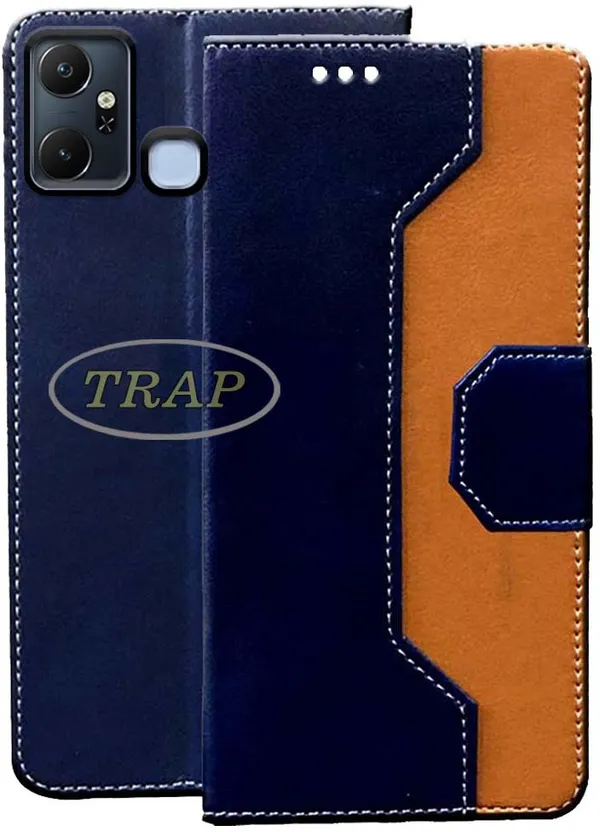 Multicolor_Artificial_Leather_Infinix_Smart_6_Plus_Back_Cover
