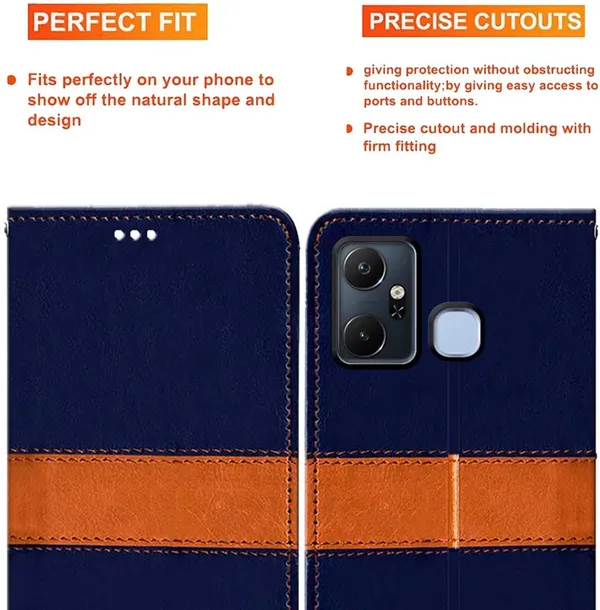 Multicolor_Artificial_Leather_Infinix_Smart_6_Plus_Back_Cover