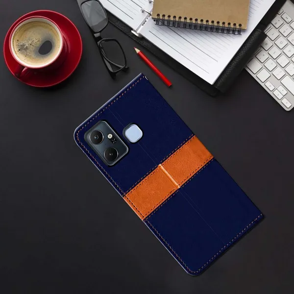 Multicolor_Artificial_Leather_Infinix_Smart_6_Plus_Back_Cover