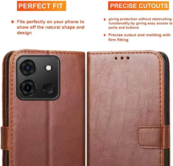 Brown_Artificial_Leather_Infinix_Smart_7_Back_Cover