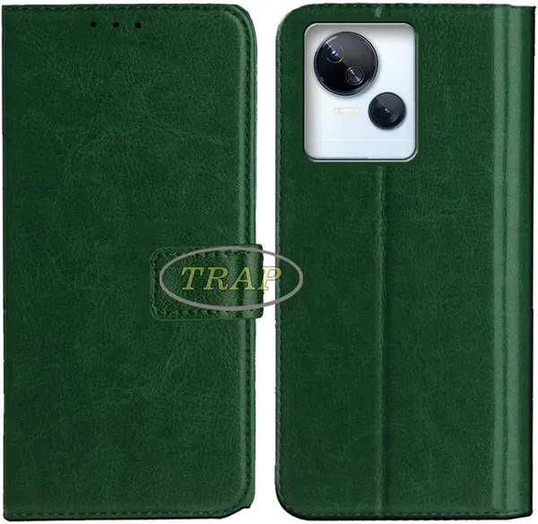 Green_Artificial_Leather_Tecno_Spark_10_5G_Back_Cover