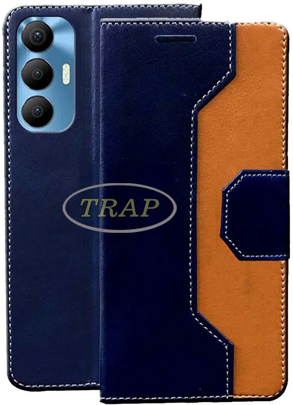 Multicolor_Artificial_Leather_Spark_8_Pro_Back_Cover