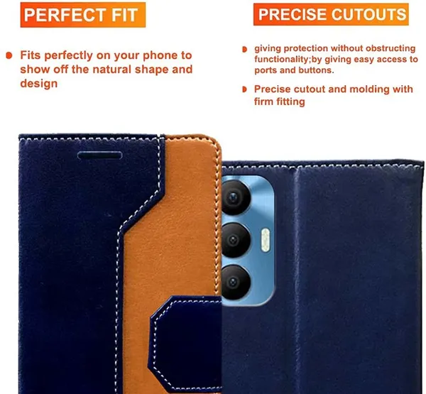 Multicolor_Artificial_Leather_Spark_8_Pro_Back_Cover