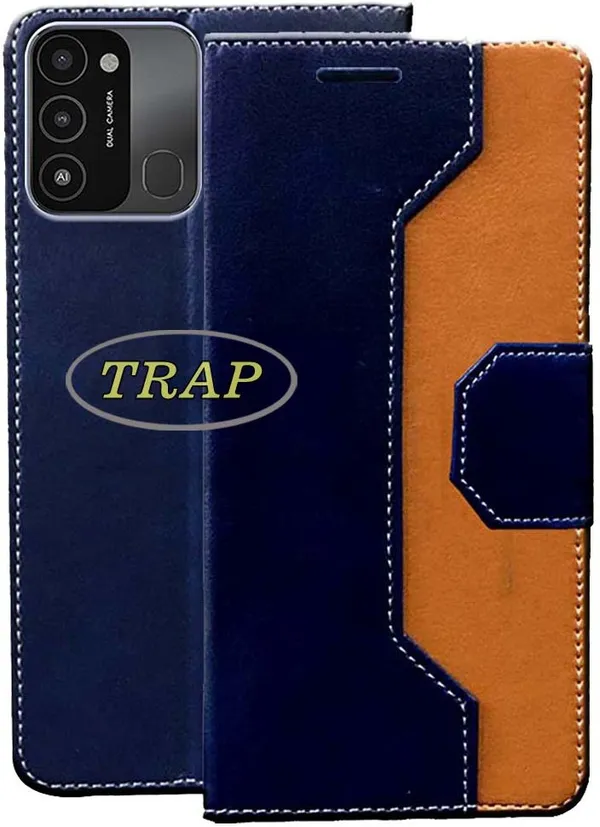 Multicolor_Artificial_Leather_Tecno_Spark_8C_Back_Cover