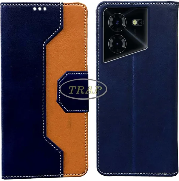 Multicolor_Artificial_Leather_Tecno_Pova_5_Pro_5G_Back_Cover