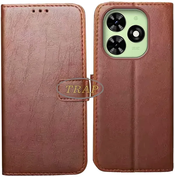 Brown_Artificial_Leather_Tecno_Spark_GO_2024_Back_Cover