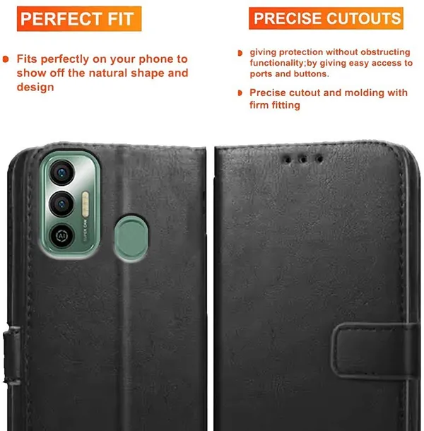 Black_Artificial_Leather_Techno_Spark_7_Back_Cover