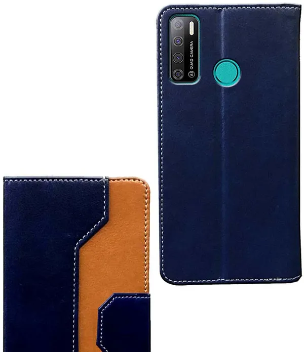 Multicolor_Artificial_Leather_Tecno_Spark_Power_2_Flip_Cover