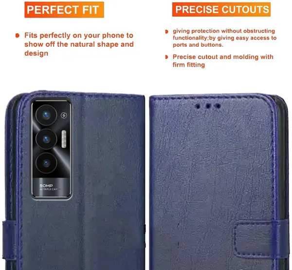 Blue_Artificial_Leather_Tecno_Pova_5G_Back_Cover
