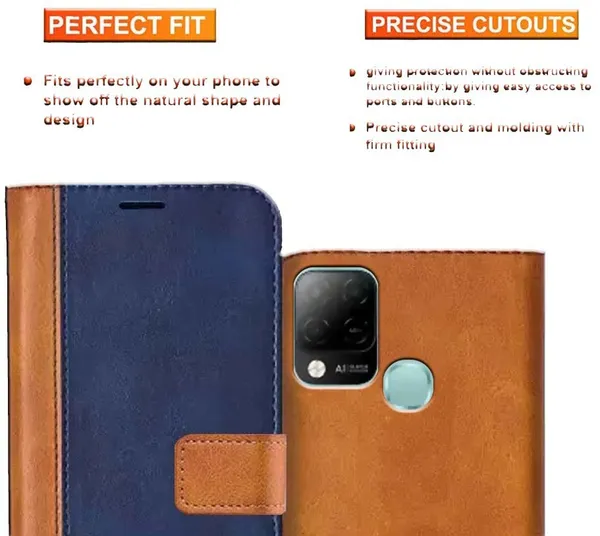 Green_Artificial_Leather_Itel_Vision_2_Flip_Cover