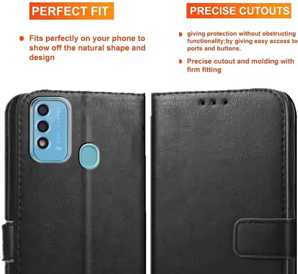 Black_Artificial_Leather_Itel_Vision_2S_Back_Cover