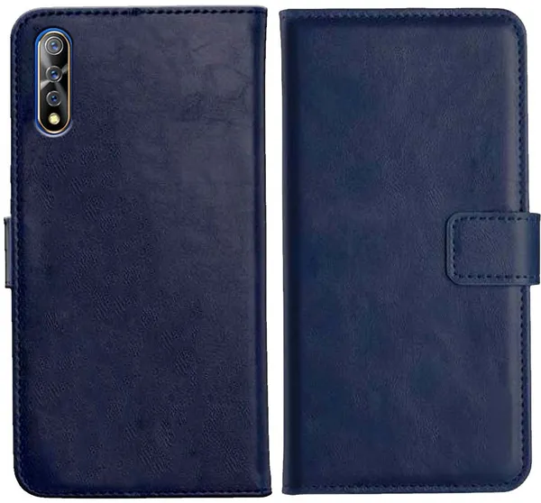 Blue_Leather_Vivo_S1&Vivo_Z1x_Flip_Cover