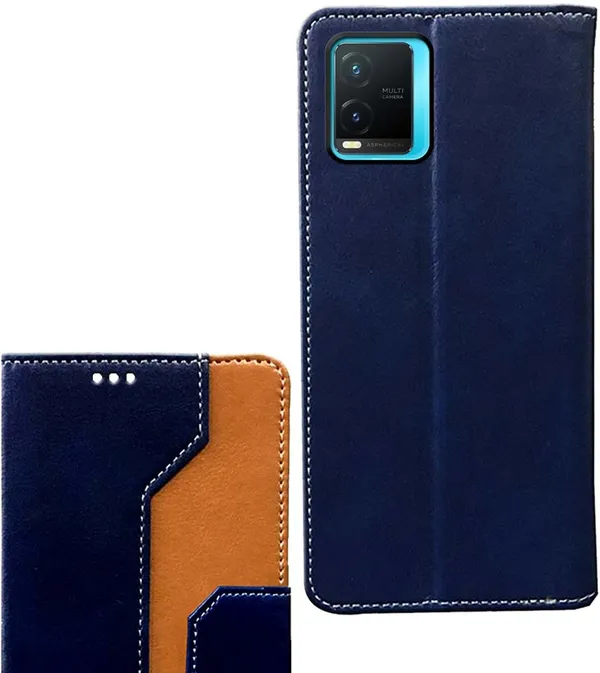 Multicolor_Artificial_Leather_Vivo_T1X_Back_Cover