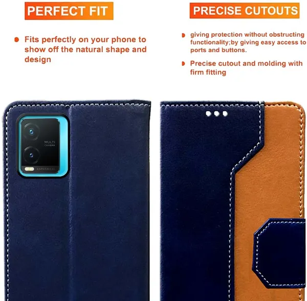 Multicolor_Artificial_Leather_Vivo_T1X_Back_Cover
