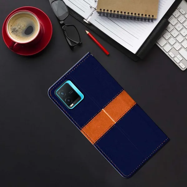 Multicolor_Artificial_Leather_Vivo_T1X_Back_Cover
