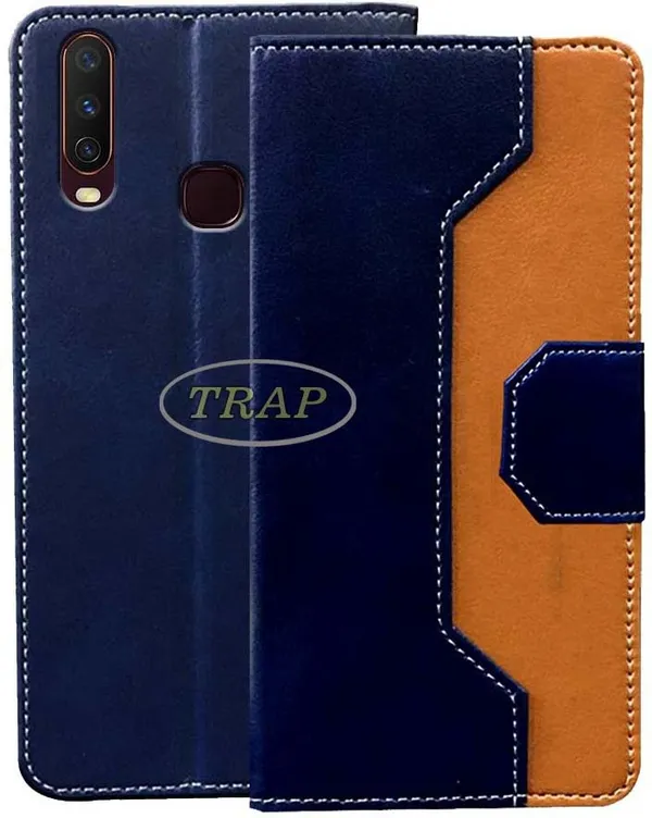 Multicolor_Artificial_Leather_Vivo_U10_Flip_Cover