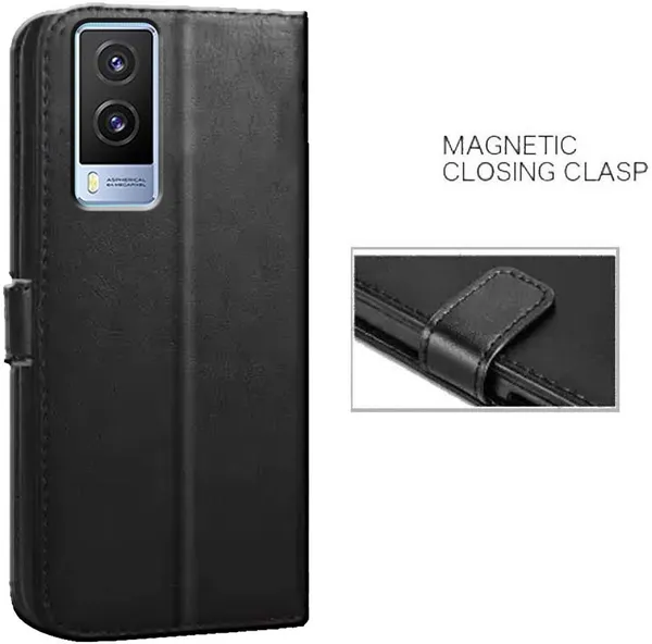 Black_Artificial_Leather_Vivo_V21E_5G_Back_Cover
