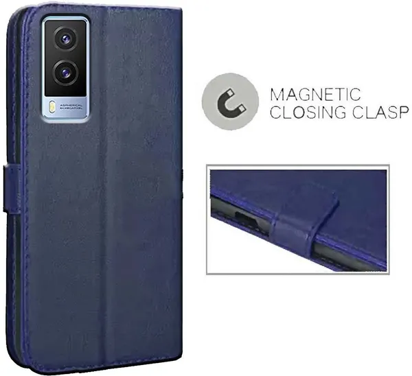 Blue_Artificial_Leather_Vivo_V21E_5G_Back_Cover