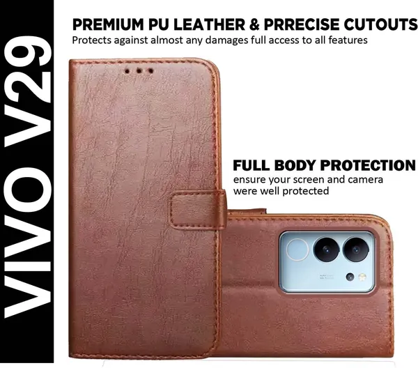Brown_Artificial_Leather_Vivo_V29_Back_Cover