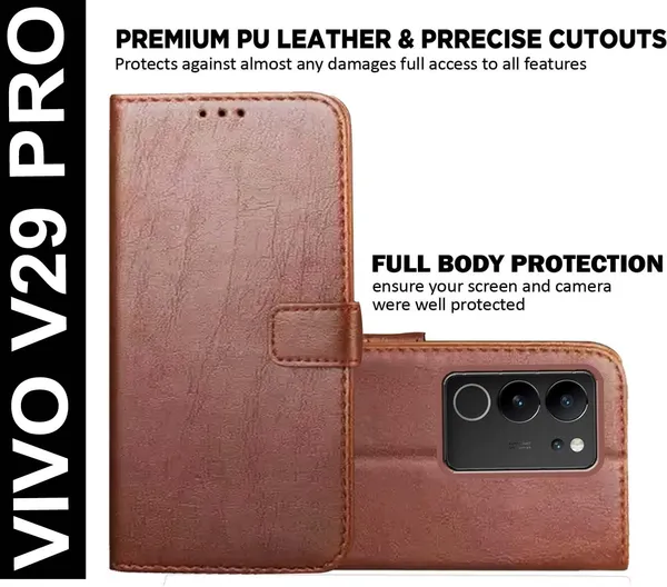 Brown_Artificial_Leather_Vivo_V29_Pro_Back_Cover