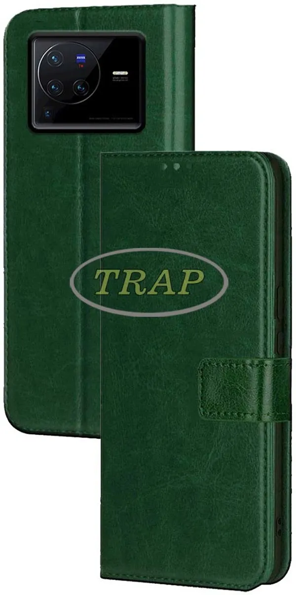 Green_Artificial_Leather_Vivo_X80_Back_Cover