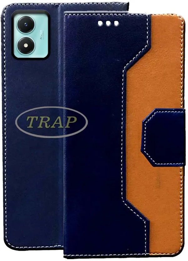 Multicolor_Artificial_Leather_Vivo_Y02S_Back_Cover