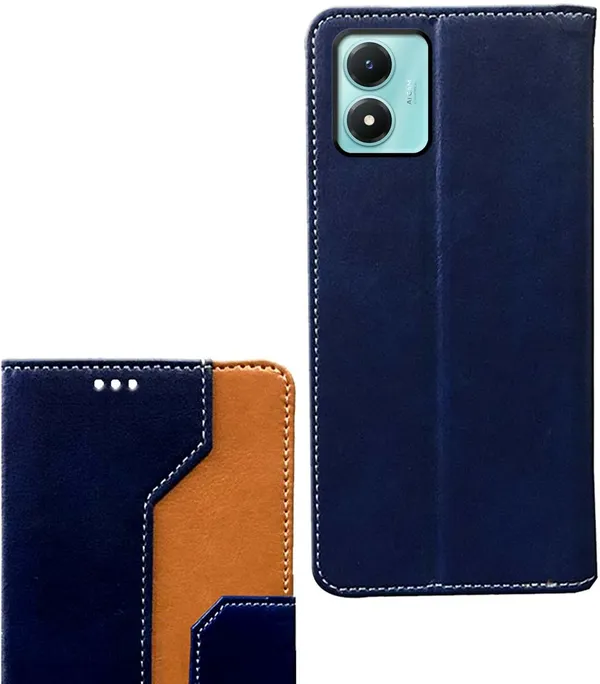 Multicolor_Artificial_Leather_Vivo_Y02S_Back_Cover