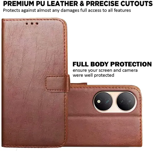 Brown_Artificial_Leather_Vivo_Y100_Back_Cover