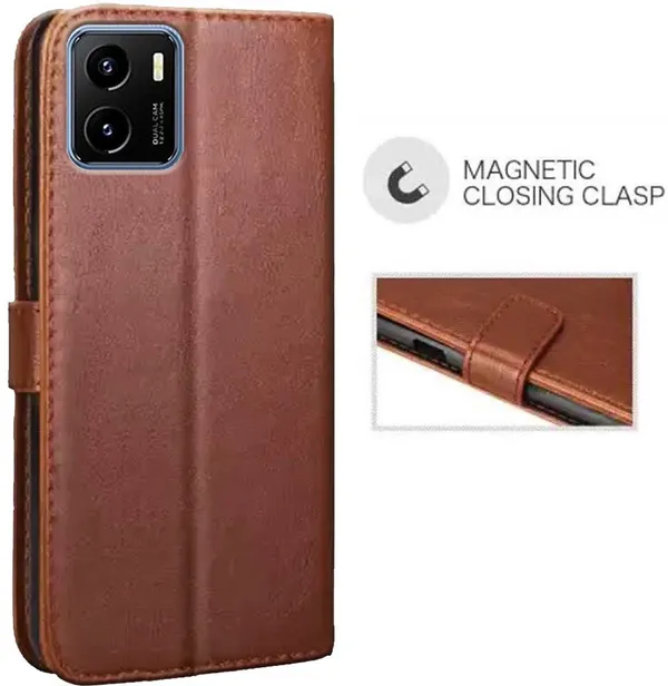 Brown_Artificial_Leather_Vivo_Y15S_Back_Cover