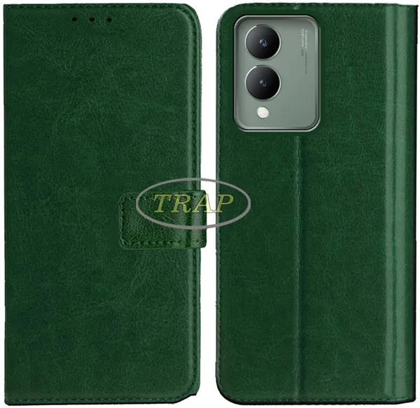 Green_Artificial_Leather_Vivo_Y17S_Back_Cover