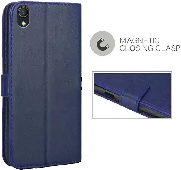 Blue_Artificial_Leather_Vivo_Y1S_2021_Back_Cover