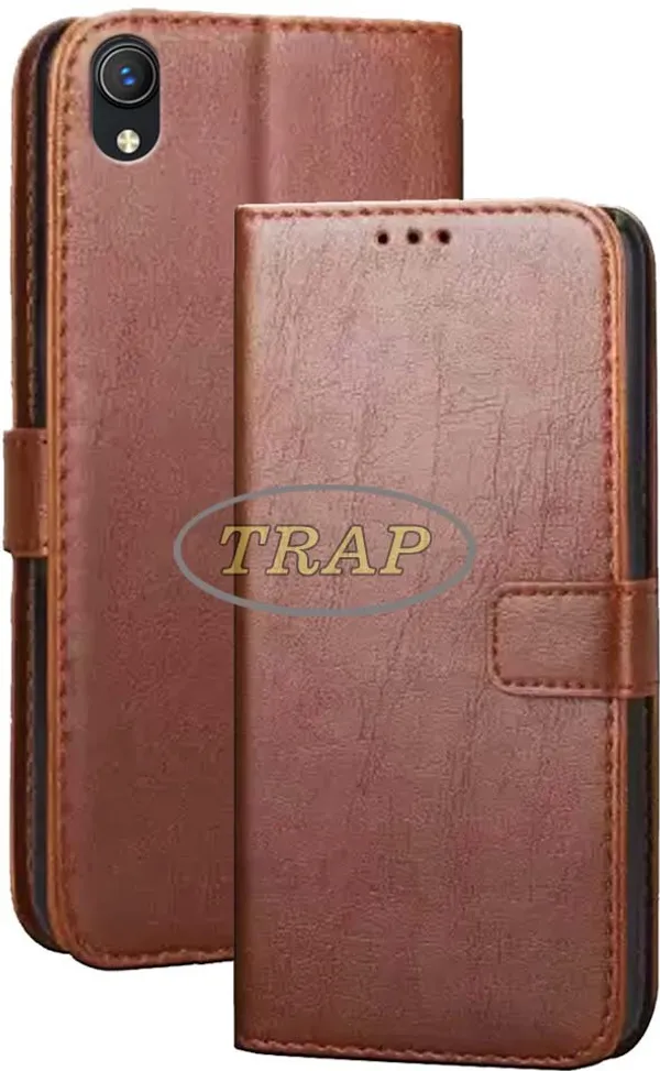 Brown_Artificial_Leather_Vivo_Y1S_2021_Back_Cover
