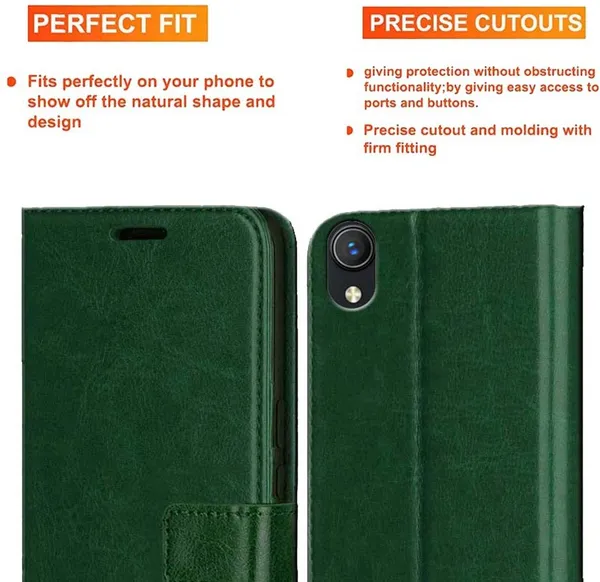 Green_Artificial_Leather_Vivo_Y1S_2021_Back_Cover