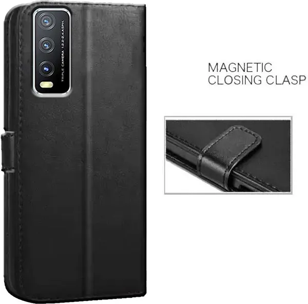 Black_Artificial_Leather_Vivo_Y20G_Back_Cover