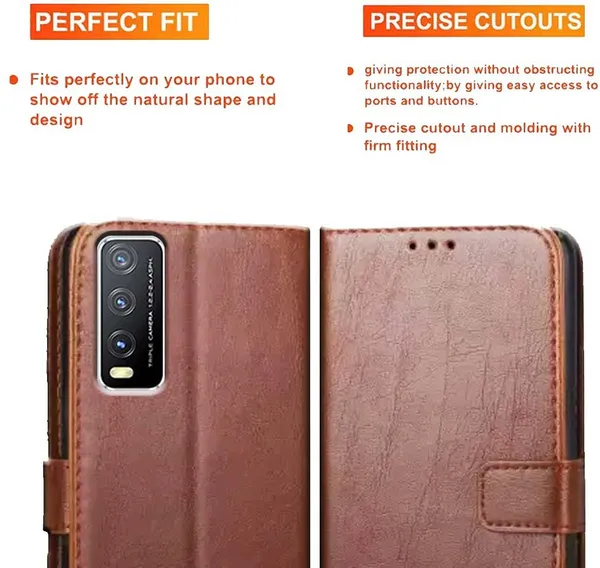 Brown_Artificial_Leather_Vivo_Y12G_Back_Cover