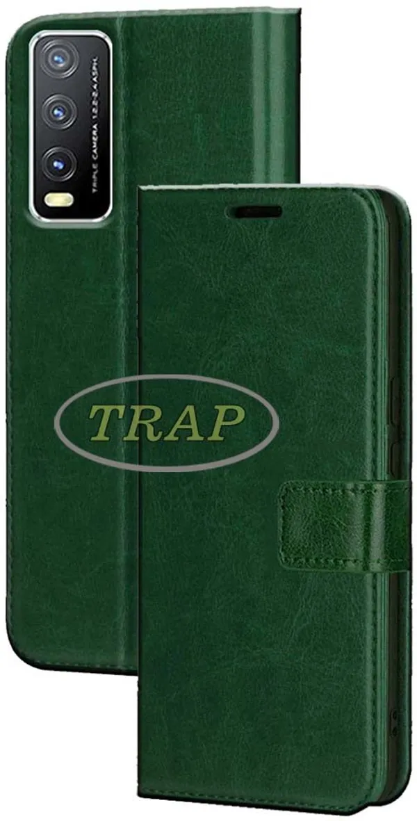 Green_Artificial_Leather_Vivo_Y20G_Back_Cover