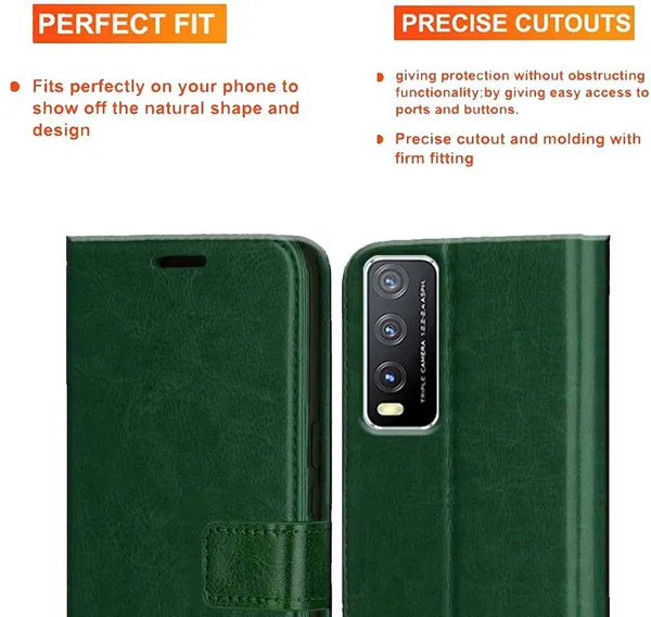 Green_Artificial_Leather_Vivo_Y20G_Back_Cover