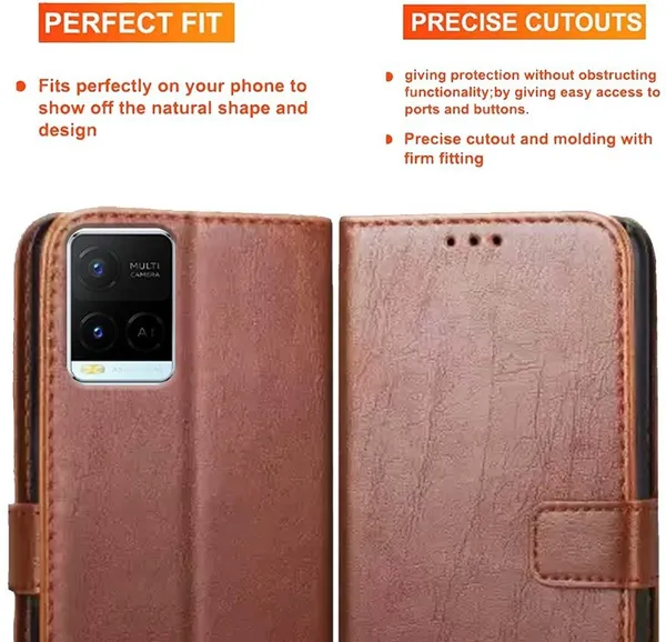 Brown_Artificial_Leather_Vivo_Y21A_Back_Cover