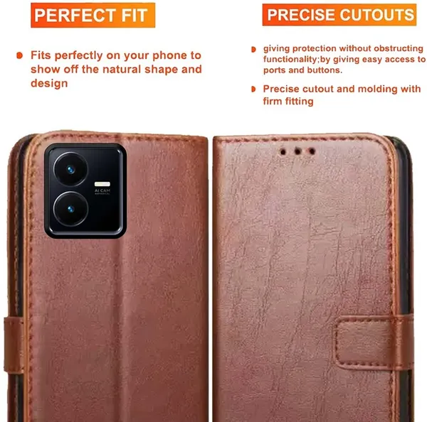 Brown_Artificial_Leather_Vivo_Y22_Back_Cover