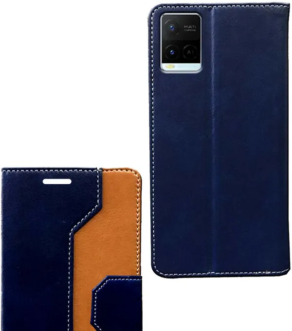 Multicolor_Artificial_Leather_Vivo_Y33S_Back_Cover