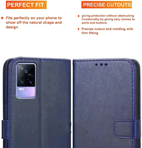 Blue_Artificial_Leather_Vivo_Y73_5G_Flip_Cover