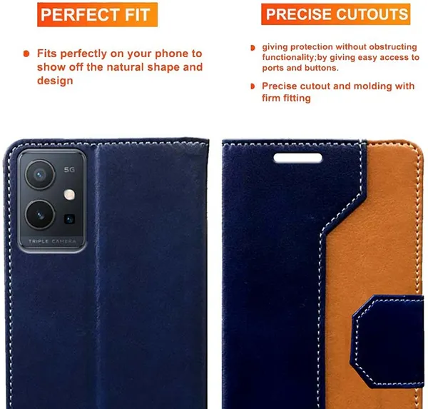Multicolor_Artificial_Leather_Vivo_Y75_5G&Vivo_T1_5G_Back_Cover