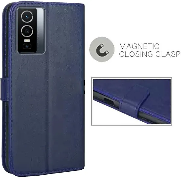 Blue_Artificial_Leather_Vivo_Y76_5G_Back_Cover