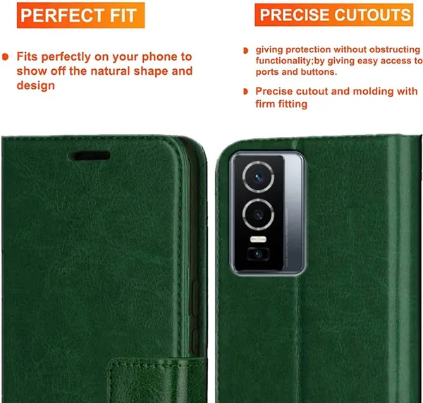 Green_Artificial_Leather_Vivo_Y76_5G_Back_Cover