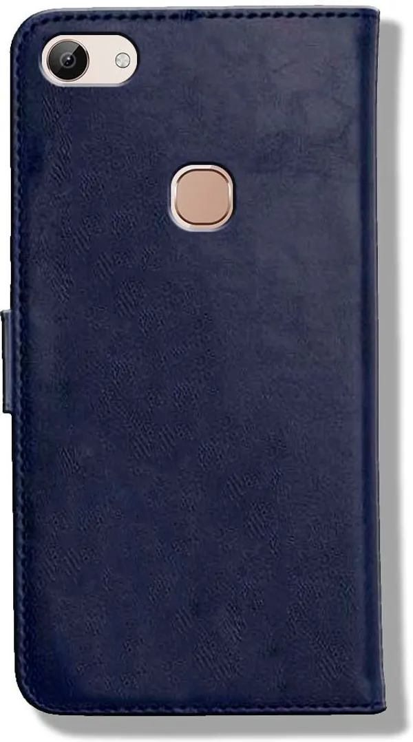 Blue_Leather_Vivo_Y83_Flip_Cover