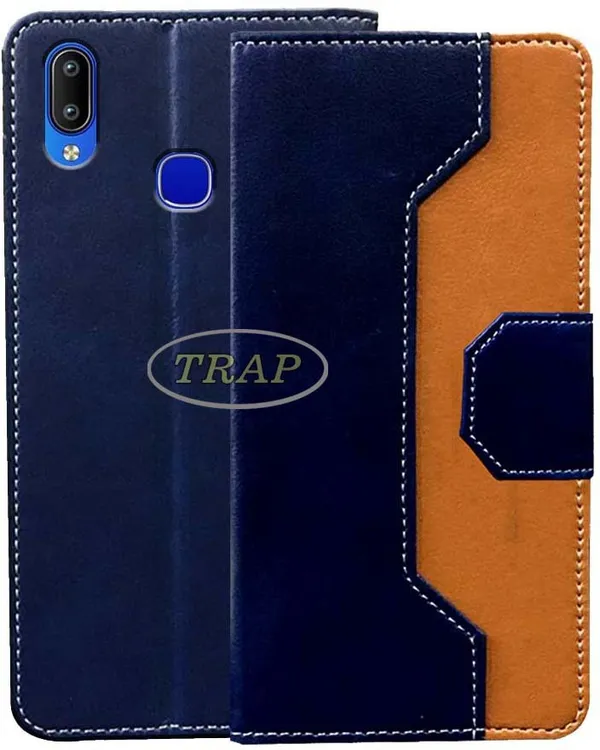 Multicolor_Artificial_Leather_Vivo_Y93_Flip_Cover