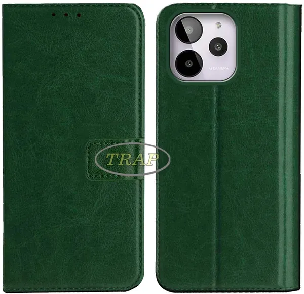 Green_Artificial_Leather_Lava_Yuva_2_Pro_Back_Cover