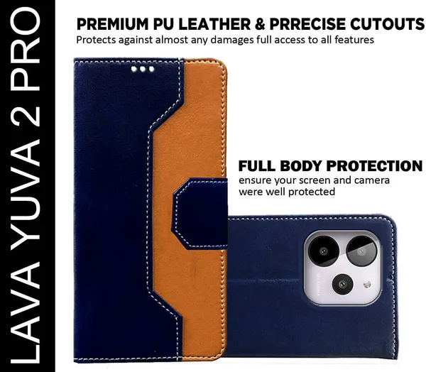 Multicolor_Artificial_Leather_Lava_Yuva_2_Pro_Back_Cover
