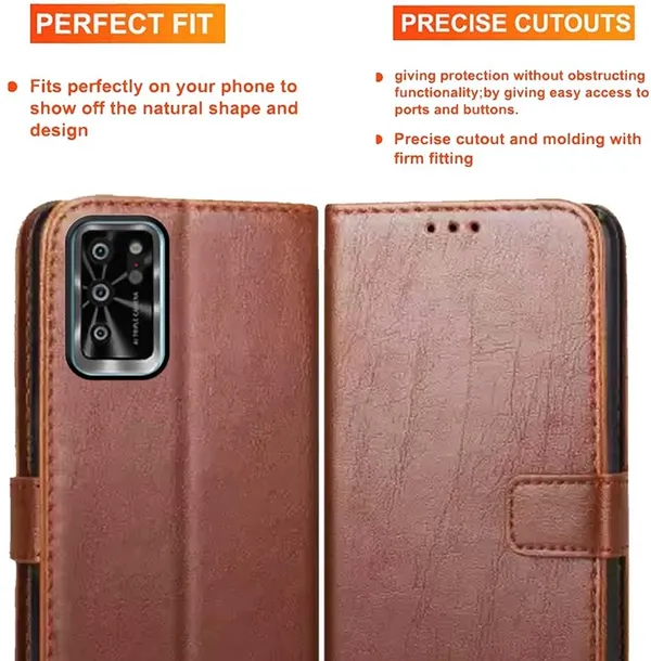 Brown_Artificial_Leather_Lava_Yuva_Pro_Back_Cover